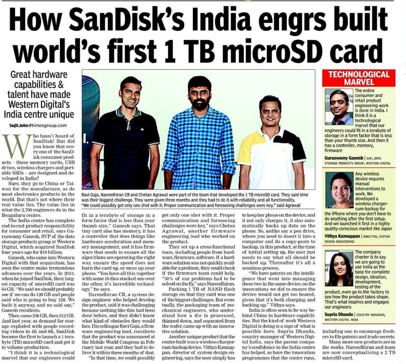 drashwathcn's tweet image. Interacted with representatives of @SanDisk via video conference. 

Congratulated them on developing the 1TB microSD Card at their Bengaluru R&amp;amp;D centre. Proud of the team behind this achievement!

@Supriadhanda @Davidgoeckeler

#datamakespossible
