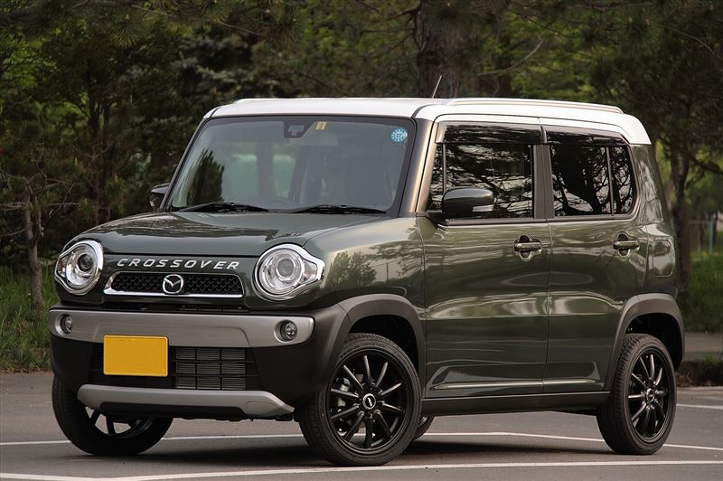 軍隊アリ 仕事の帰りにマツダエンブレムなのにhustlerと書かれたフロントエンブレムを付けた車を見たんだけど あれはハスラー なのかフレアクロスオーバーなのか どっちだったんだろう 軍隊アリ 仕事の帰りにマツダエンブレムなのにhustlerと書かれたフロントエンブレムを付けた車を見たんだけど あれはハスラー なのかフレアクロスオーバーなのか どっちだったんだろう