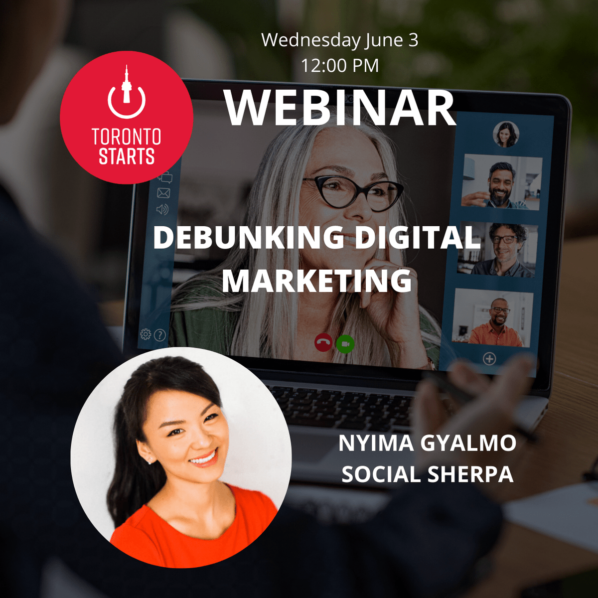 Don't miss out on Small Business Marketing Series this month starting off with "Debunk Digital Marketing" <a href="/TorontoStarts/">TorontoStarts</a> #TorontoStarts #TorontoEntrepreneur #TorontoStarts #SmallBusinessMarketing