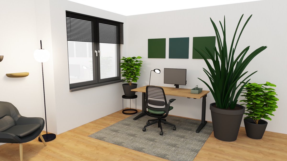 Voor een gezonde en comfortabele ‘Home Office’ is het van belang dat je over een ergonomische werkplek beschikt, de ruimte waarin je werkt voldoende daglicht biedt en dat jezelf gedurende de dag voldoende in beweging blijft. Laat jezelf daarom inspireren door alle voorbeelden!