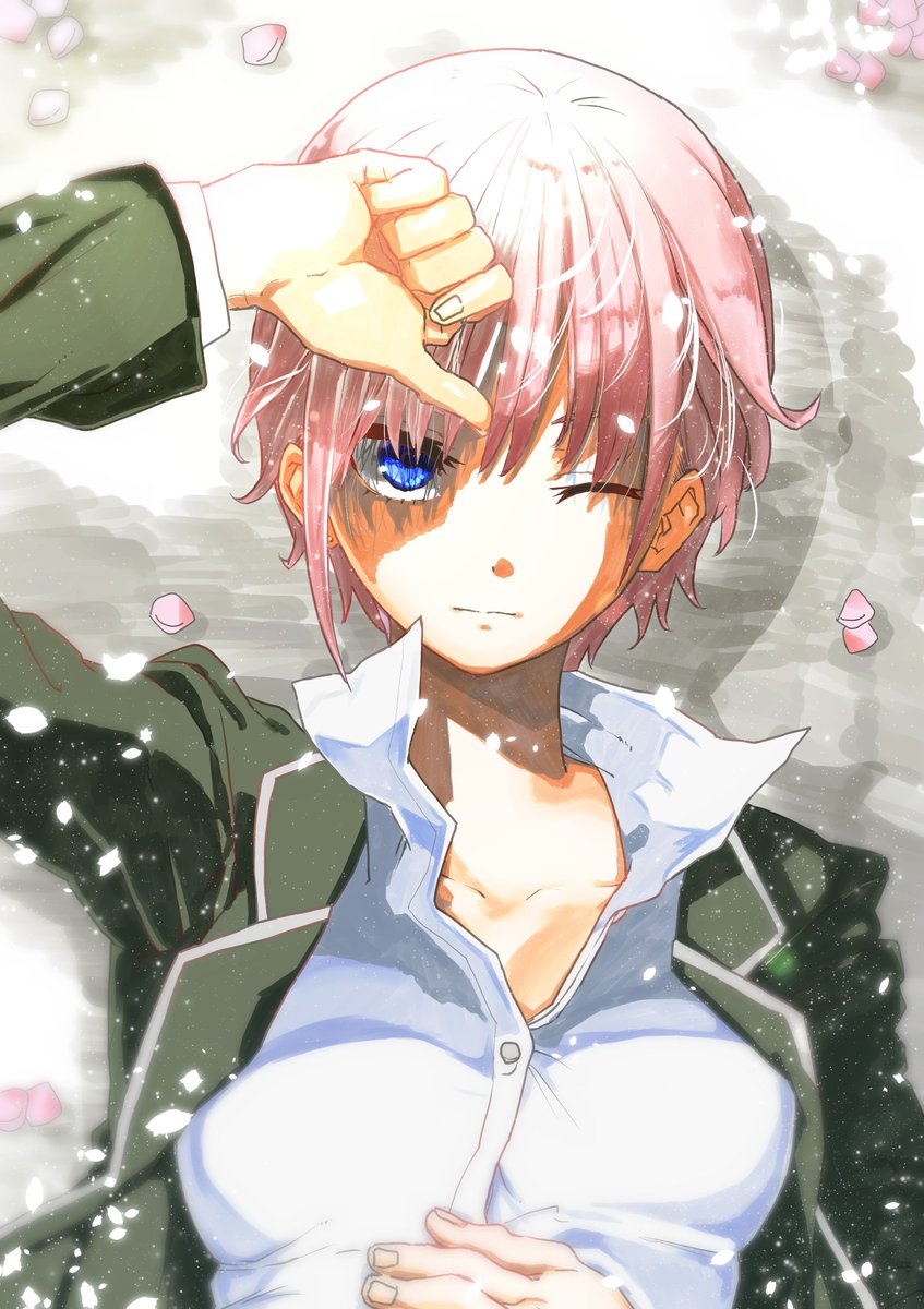 目をつぶって書いたイラスト 何か片目つぶってる絵が多い長女のまとめ