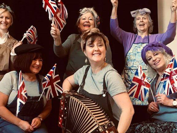 TheDDayStory's tweet photo. Last year Red Sauce Theatre Company created the fantastic play 'D-Day on Your Doorstep' to commemorate D-Day 75. Here's a picture that they've shared with us. #DifferenceAYearMakes #DDay76 #DDay76Portsmouth https://t.co/XaeHBuKqWY
