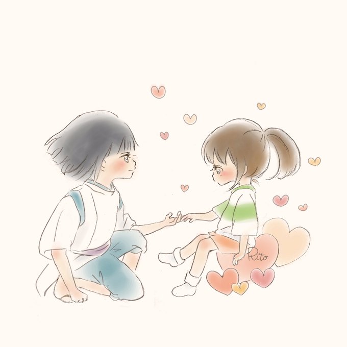 ハクと千尋のtwitterイラスト検索結果