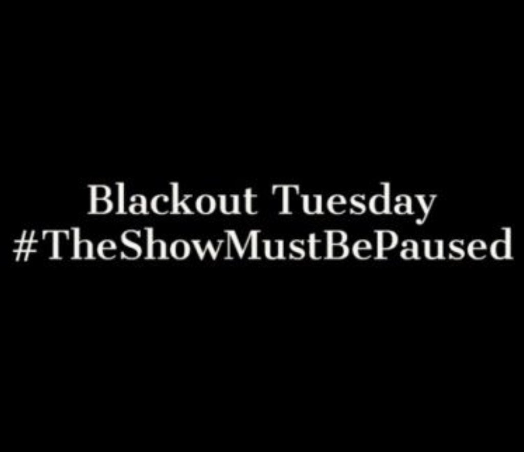 WJMU will be off air today in support of #blackouttuesday