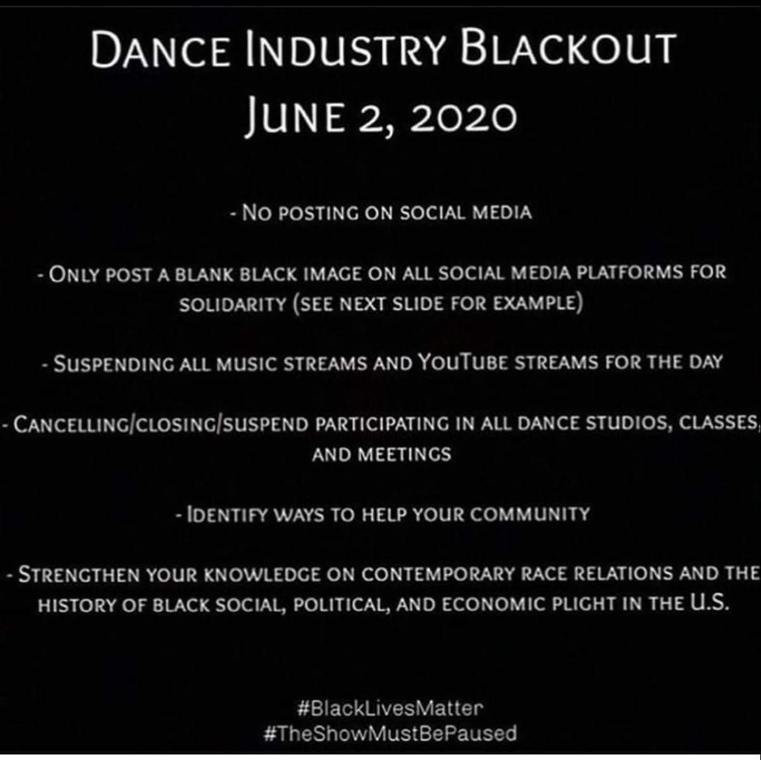 omhsdance's tweet photo. #theshowmustbepaused #blackouttueaday https://t.co/dkBtIaOVYS
