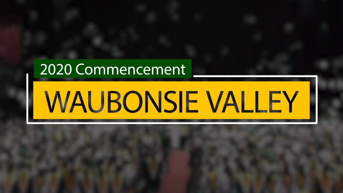 WVTV's tweet photo. Waubonsie Valley's Virtual Commencement Ceremony is set for Sunday, June 14. 

https://t.co/lyOQhTIyGq https://t.co/mYpD2Rop1b