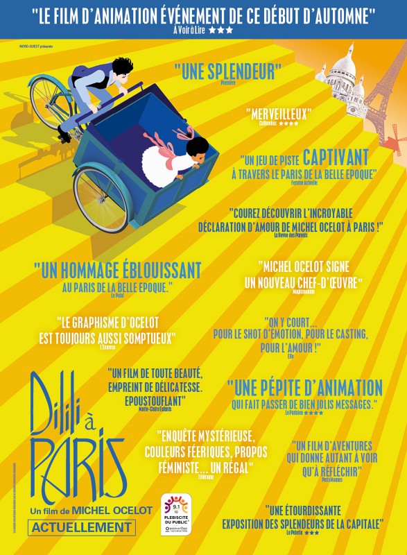 bibsevran's tweet photo. [ARTE VOD]

Dilili visite Paris, mais de mystérieuses disparitions transforment sa balade en enquête policière…
Ce film est une ode à la culture et la liberté où femmes et filles ont un rôle essentiel à jouer.

A voir ici ➡️ https://t.co/1xB0Ww5j5e

#artevod https://t.co/jmezWeXls9