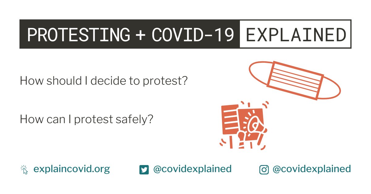 How can we balance advocating for Black lives through protest knowing that COVID-19 disproportionately harms Black communities?

In an effort to promote safety for Black people — both from police violence and COVID-19 — we offer the following suggestions.

covidexplained.substack.com/p/how-to-prote…