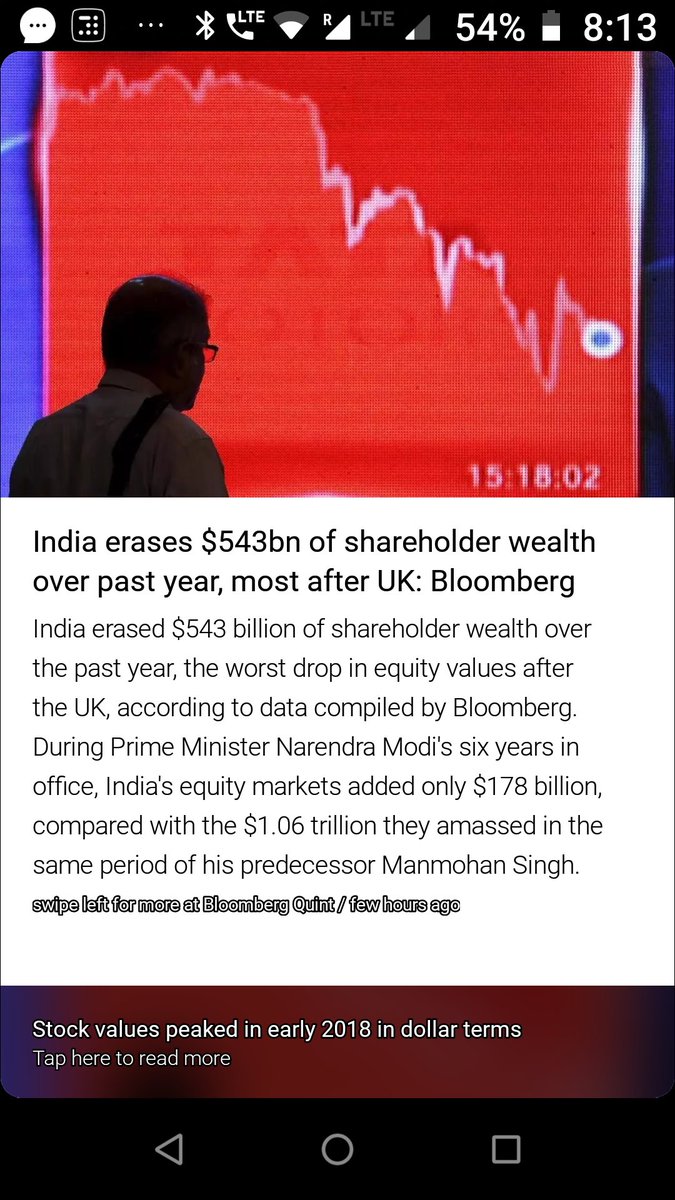 Anupbhatia7's tweet image. #Modi #ModiMadeDisaster 
#modieconomy #modicare 
Please see what&apos;s modi contribution to share market 
Unfortunately modi shah yogi wear blinkers 
They see no evil hear no evil and do no evil 
They are wolves in netaa clothing and by end of modi second term india will be destruct