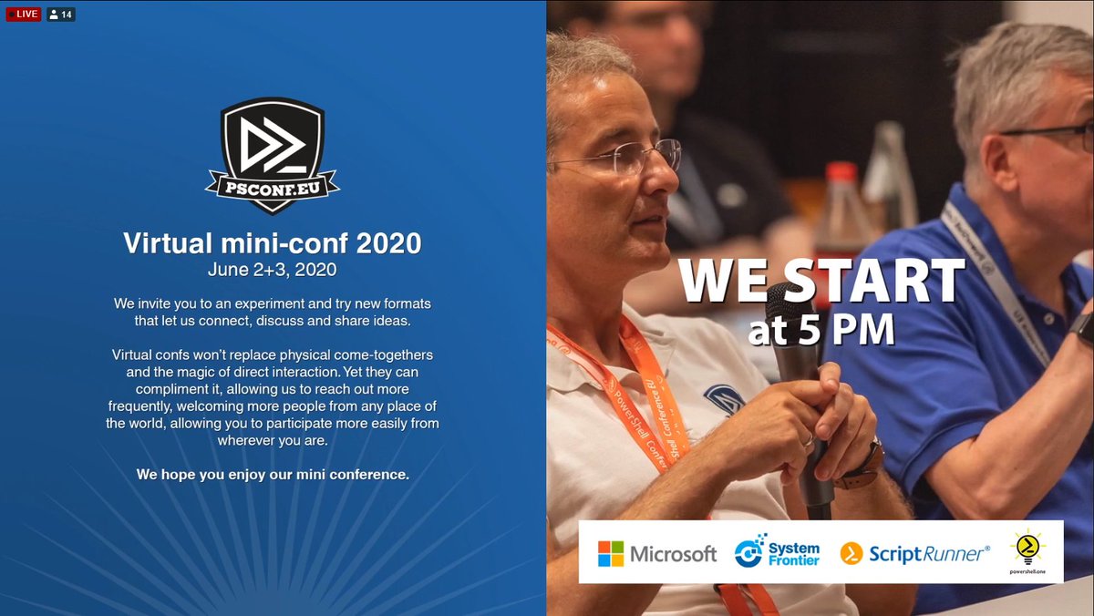 JasperCottenie's tweet photo. Ready for #psconfeu 2020! https://t.co/KqCFmwIatB