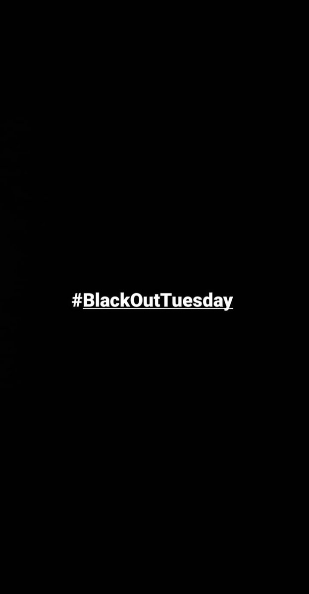 GreenPopFr's tweet photo. #BlackOutTuesday https://t.co/eRbRvjhdmp