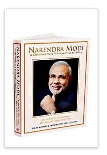 But this isn't the first biography of Mr Modi that Adish C Aggarwala has written. In 2015 this book was published by UK Publishers and Distributors at 134 Buckingham Palace Road London SW1W 9SA. The same address again