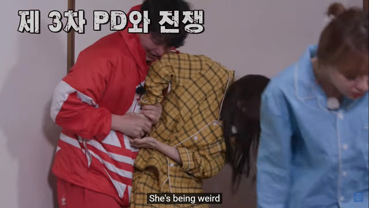 imagine the patience people have to maintain in themselves when dealing with mijoo HAHAHA poor pdnim, mijoo is unstoppable