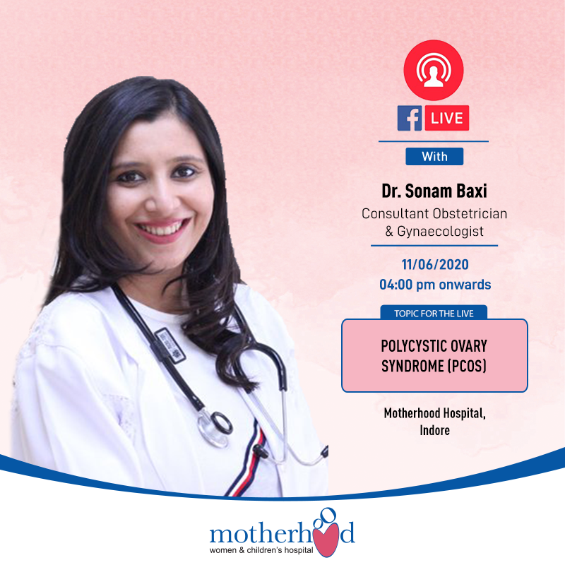 MotherhoodIndia's tweet photo. Facebook LIVE: Polycystic Ovary Syndrome (PCOS)
 
1 June 2020, 04:00 pm

Speaker: Medical expert, Dr SONAM BAXI, Consultant Obstetrician &amp; Gynaecologist, Motherhood Hospital, Indore. 

FB link: https://t.co/ipQJuCiwYA

#FacebookLive #FBLive #reproductiveissues #womenhealth #PCOS https://t.co/9pofCDzWSY