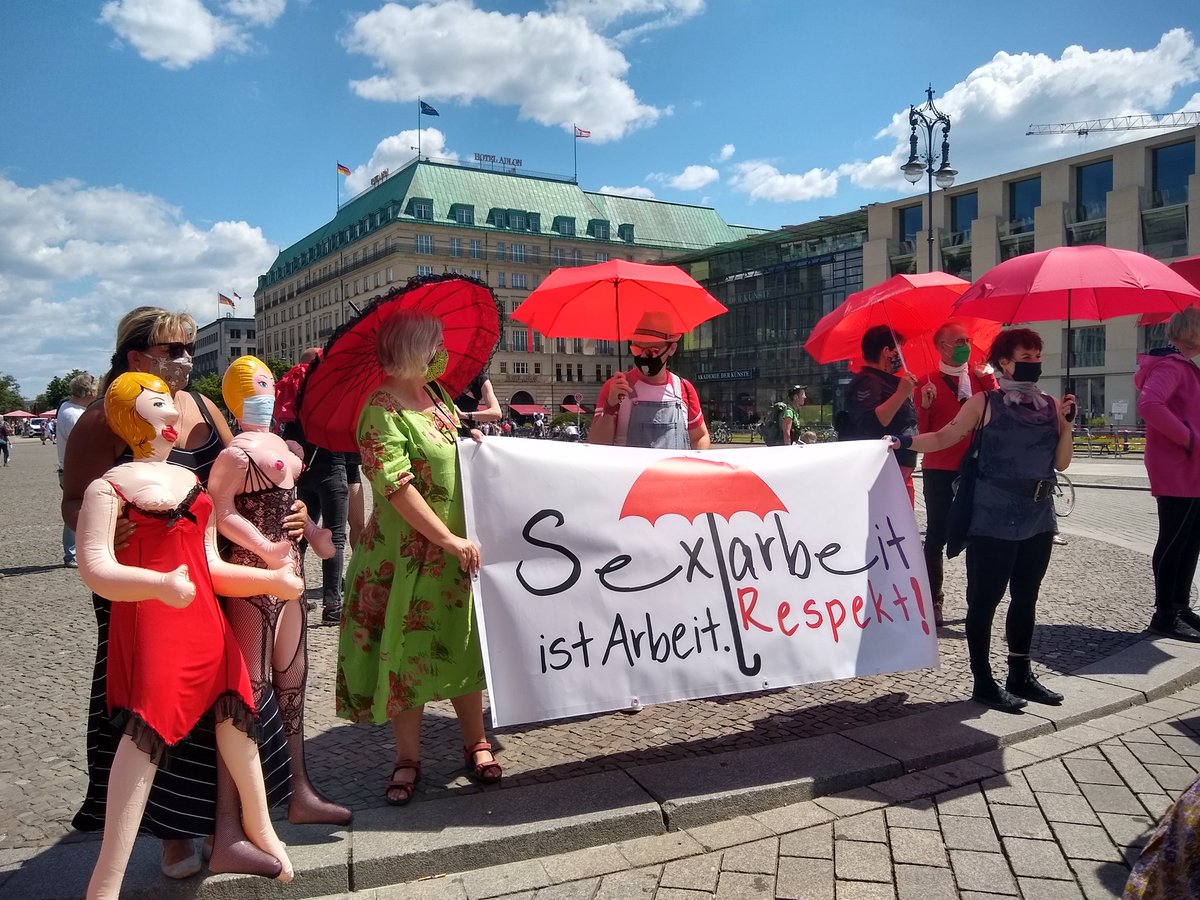 #InternationalerHurenTag #Berlin #SexarbeitIstArbeit #MyBodyMyChoice #Sexarbeit ist auch #Feminismus #RotlichtAn
