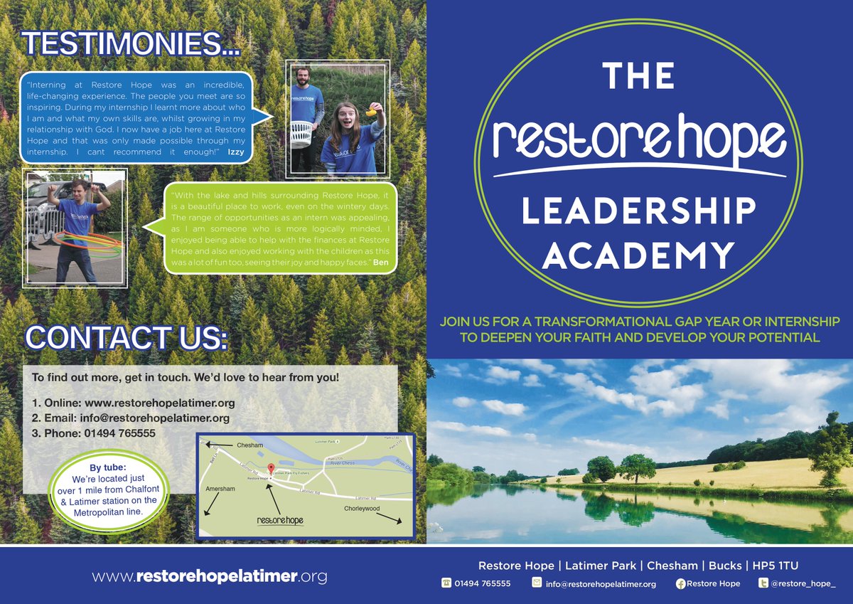 Restore_Hope_'s tweet photo. Thinking about what to do for the year ahead... Why not come and join us at Restore Hope? https://t.co/pqRZnZhTpl