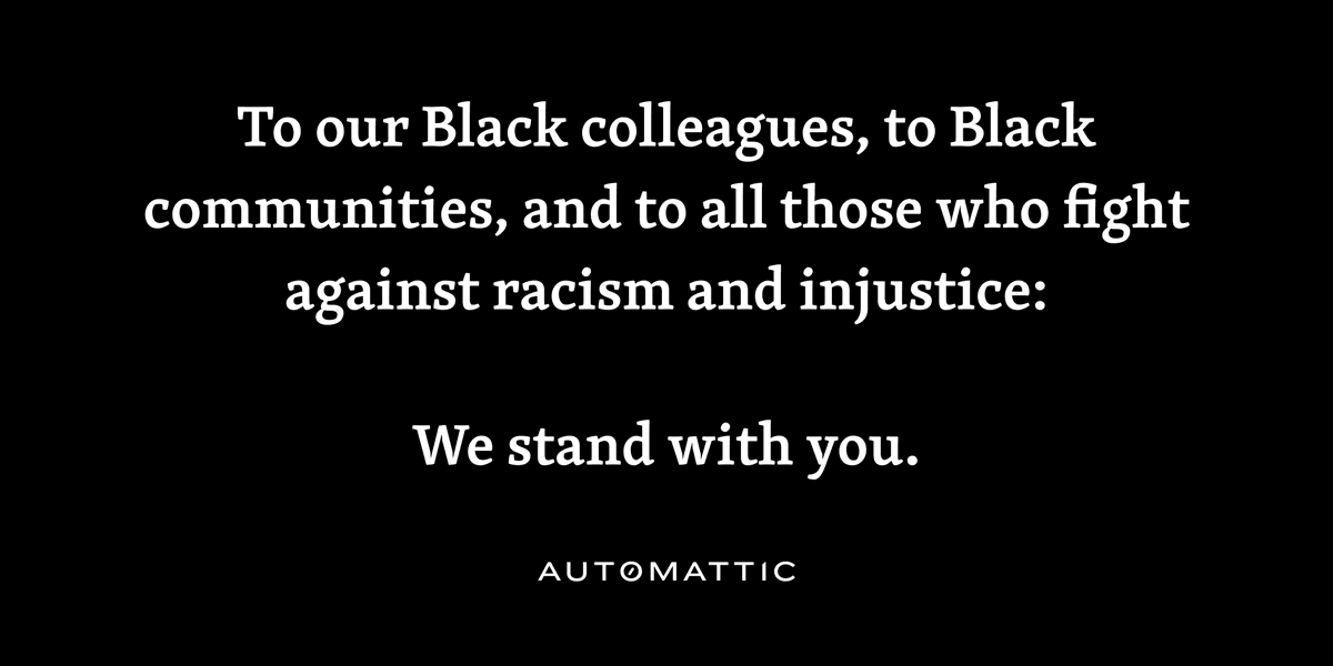 automattic's tweet photo. https://t.co/WUtEP5ZjVE
