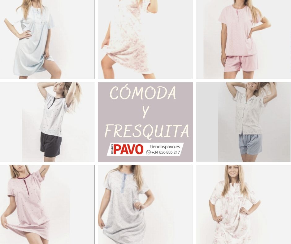 tiendaspavo's tweet photo. Llegó el calor!🌞 Mira qué pijamas y camisones más bonitos para que duermas cómoda y fresquita este verano. Disponibles desde la talla M hasta 3XL. Ven a Tiendas Pavo a elegir el que más te guste y ¡felices sueños!😴😴😴https://t.co/tJqREuCI77 https://t.co/s3n0EaxRdM