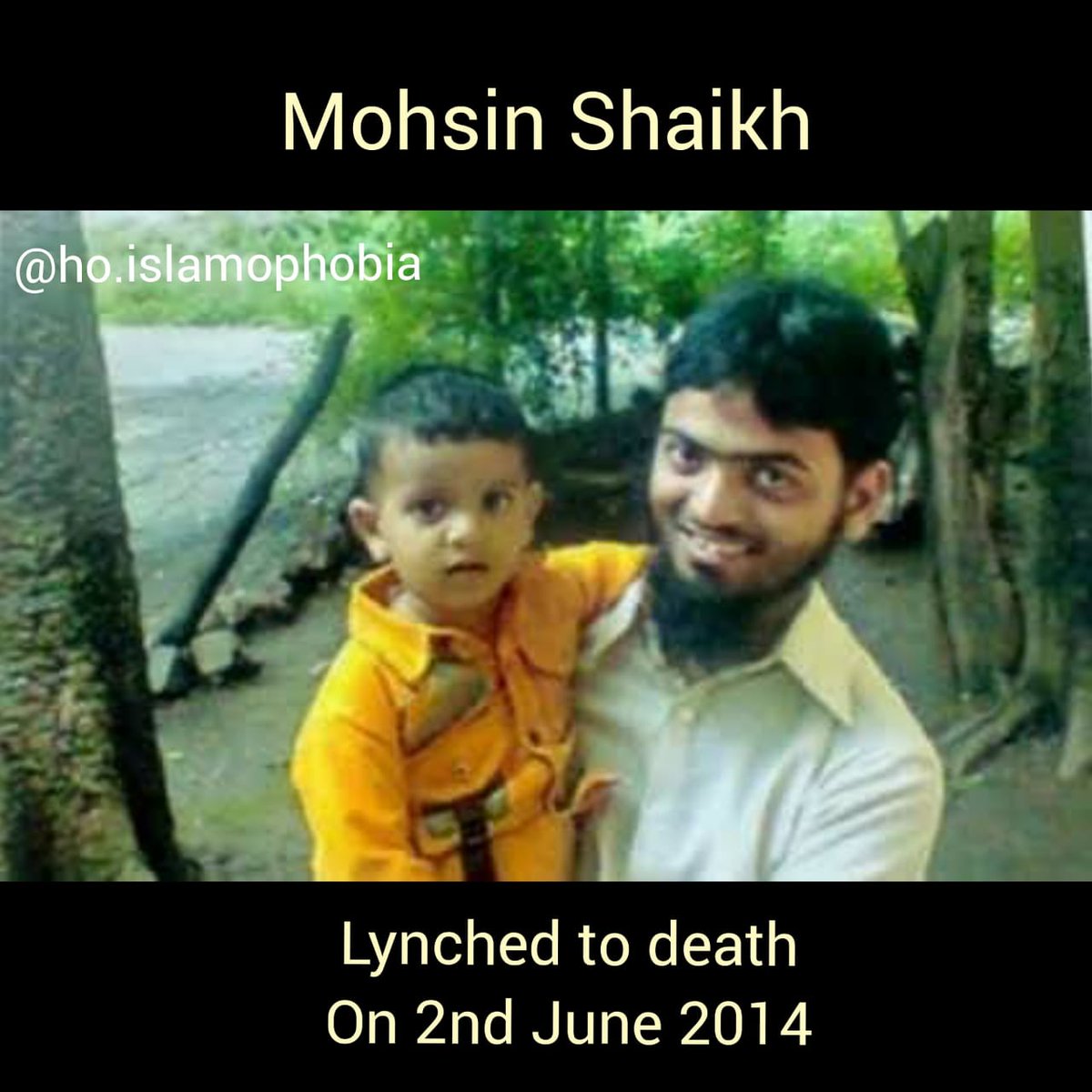 Mohsin was not an activist, not influenced by any ideology,a simple Indian citizen who was killed much before Akhlaq.We must not forget him.

#JusticeForMohsin
<a href="/khan_zafarul/">Zafarul-Islam Khan</a> <a href="/UmarKhalidJNU/">Umar Khalid</a> 
<a href="/BhimArmyChief/">Chandra Shekhar Aazad</a>  <a href="/naukarshah/">Kannan Gopinathan</a>