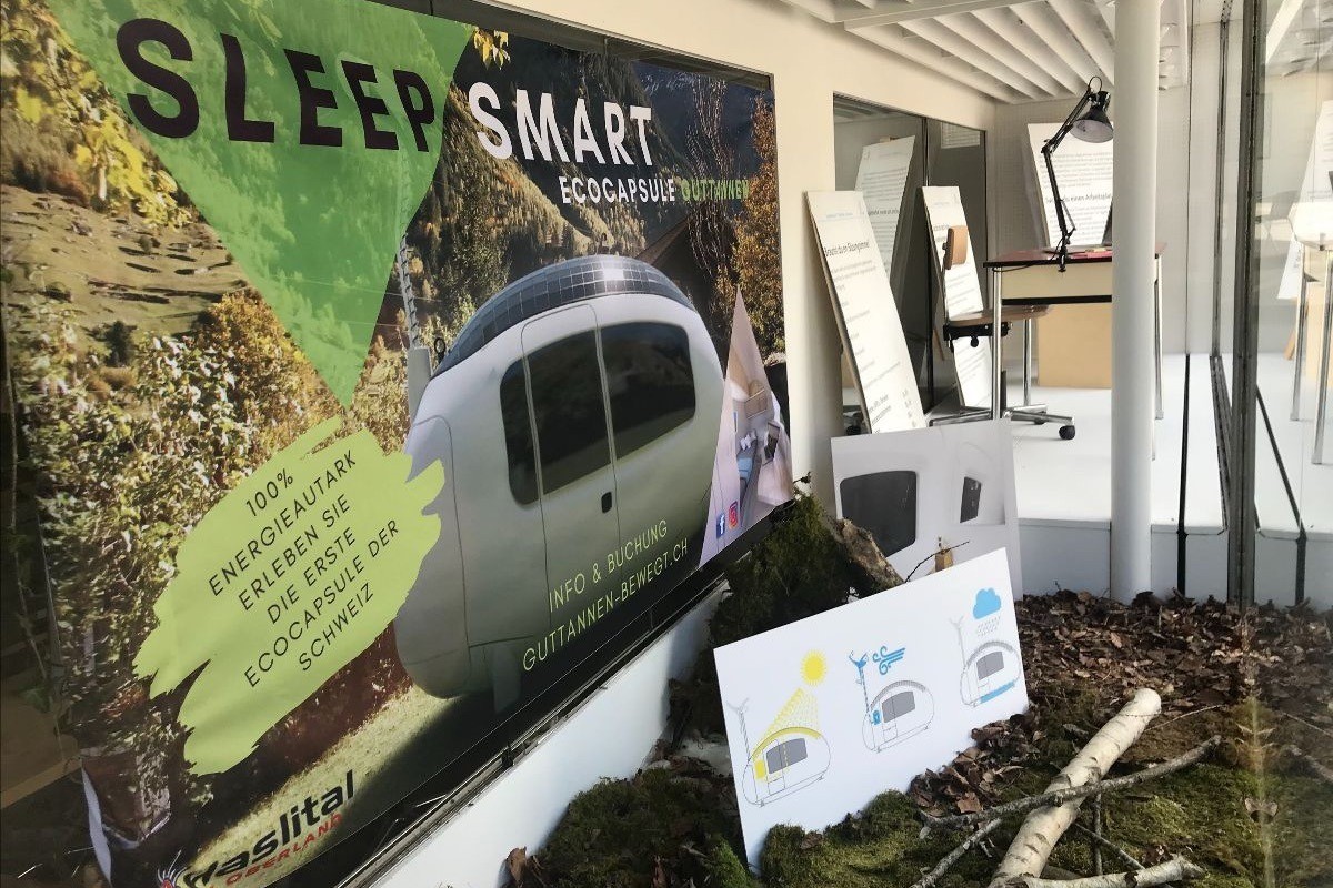 PF_Haslital's tweet photo. Die #ecocapsule, das erste autarke Mini-Home in @guttannen, ist neu Gast in unserem Schaufenster und auch Thema im aktuellen #plattform Newsletter. 

https://t.co/e2iSjLGQoG

@ISvizra https://t.co/0F2c0WkeaM