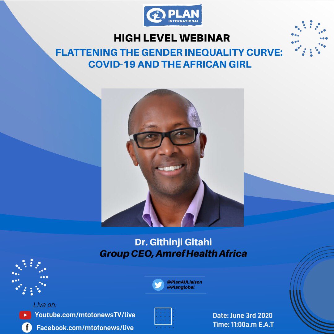 ACERWC_CSOForum's tweet image. Panelist 5. @daktari1 is a passionate advocate for pro-poor Universal Health Coverage and CEO of Amref, where they help millions of people through health-focused projects across dozens of countries. #FlatteningTheGenderInequalityCurve @PlanAULiaison @PlanGlobal