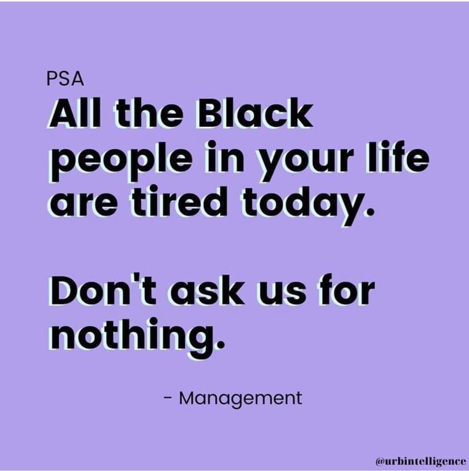 QueenShep88's tweet photo. We're fuckin tired, we're fed up. Being black is NOT a crime. Our lives are not disposable ✊🏾✊🏾✊🏾✊🏾 #BlackLivesMatter #BreonnaTaylor #AhmaudAubrey #TrayvonMartin #TamirRice #SandraBland #PhilandoCastile #EricGarner #GeorgeFloyd and the list goes on and on. IT HAS TO STOP‼️‼️‼️‼️ https://t.co/BpEw1b9UaD