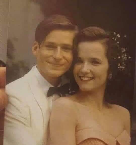 Found outside Aldi, just says Mum and Dad 1955, trying to get the picture back to the owner