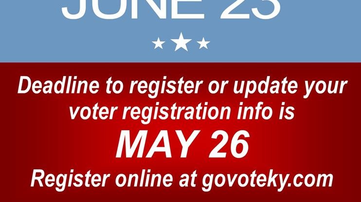 LouMetroRCS's tweet photo. Important reminder below about the #2020PrimaryElection.

If you are a registered voter in KY you can request a mail-in ballot through the KY State Board of Elections portal at https://t.co/MxZ6Y6WWNP. All voters are eligible to receive a mail-in absentee ballot due to COVID-19. https://t.co/GCKZ25TH5y