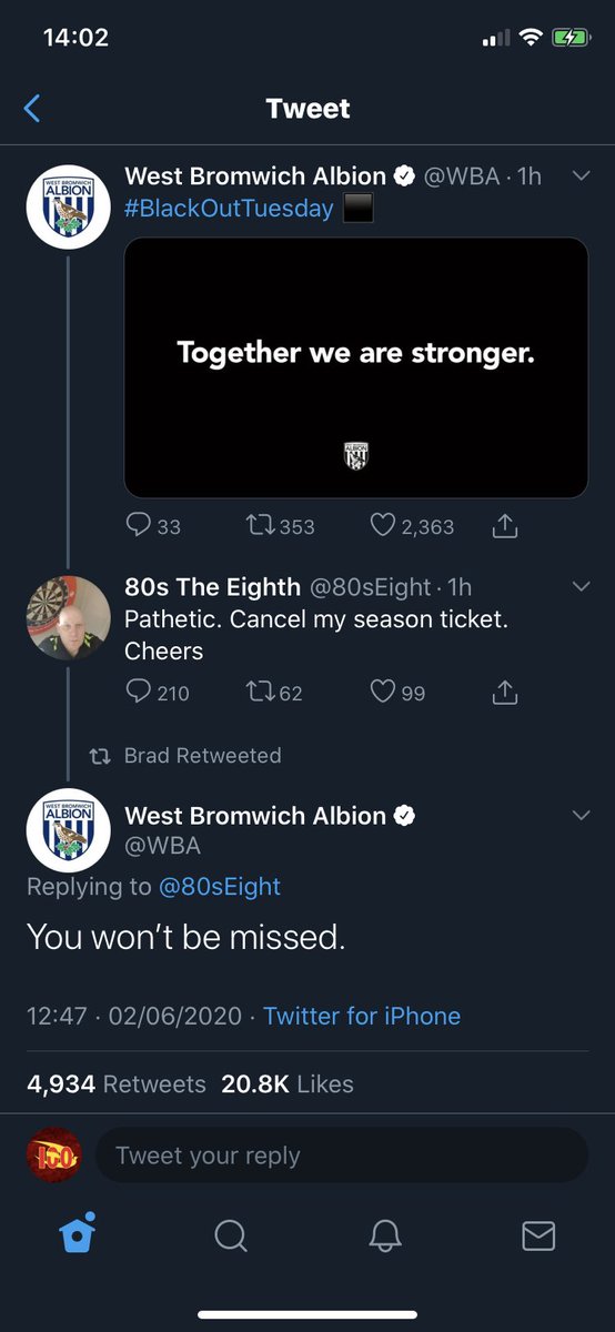 CPBLeics's tweet photo. West Bromwich Albion 👏🏻 👏🏻 👏🏻 https://t.co/eps3qD0Z5K