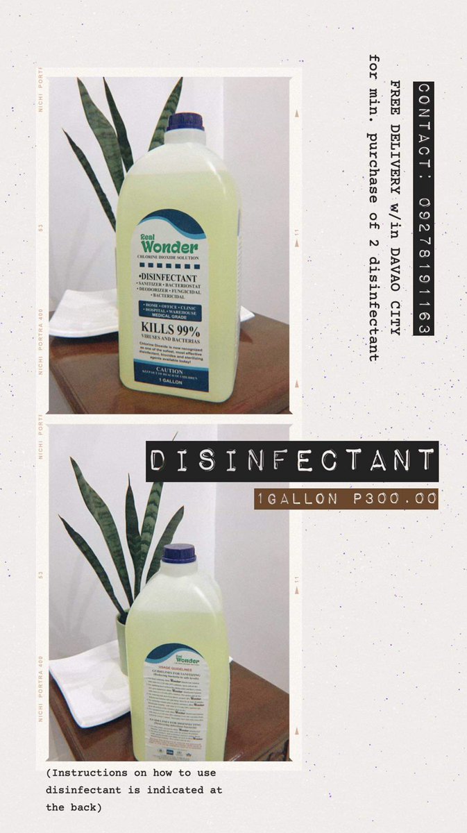 jaedee_06's tweet photo. Hello po, selling disinfectant and hand soap. Baka po may interested sa inyo https://t.co/GMYRuf3yLX