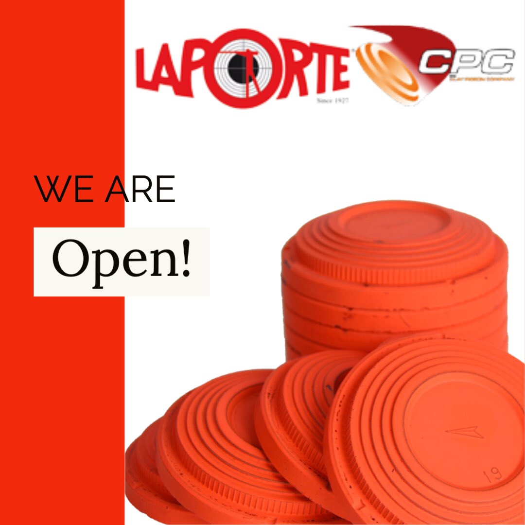 We are pleased to announce that we are reopen and following government guidelines carefully.

Call 01949843777 for details on or to place a delivery of spare parts or clays ❤️✊🏻 It’s good to be back! 

 #lockdown2020 #Covid19UK