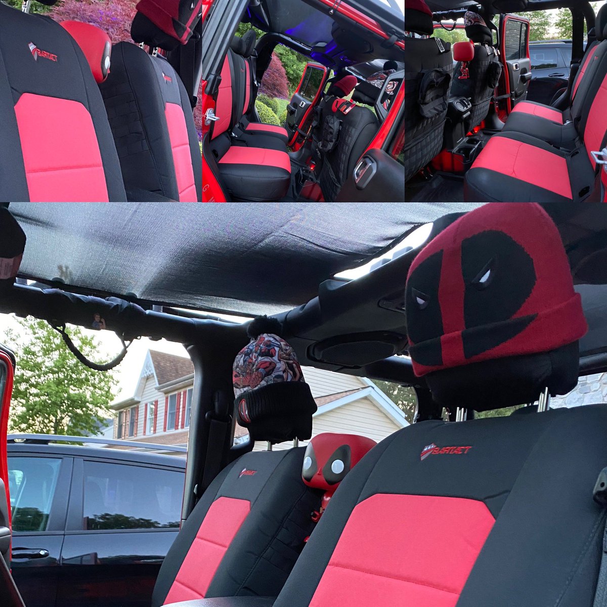 RachelF11345672's tweet photo. Showing some love and attention to the inside of BGB!!  #wildchildcustoms #getwild #welcometothecircus #customAF #wildchildnation #cantstopwontstop #jeepwrangler #gladiator https://t.co/NblNlt3KfC