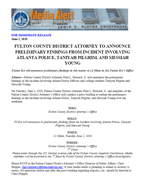 DA Paul Howard (@formerfultonda) on Twitter photo 