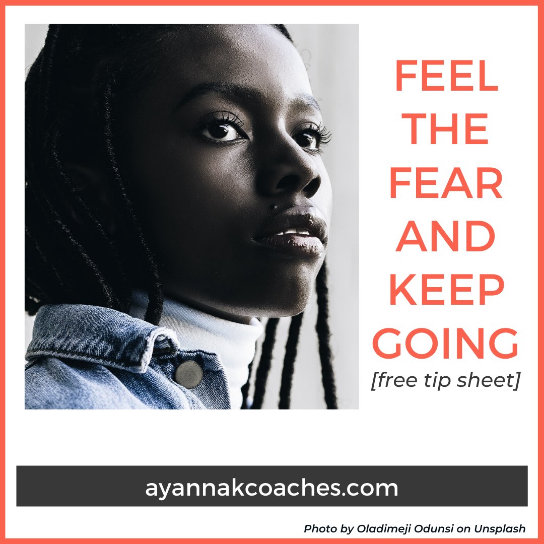 ayannak_coaches's tweet image. In life when making a big decision – whether it’s related to making a major purchase, accepting a job offer or pursuing a business – it can cause angst.  

Here&apos;s how to feel the fear and keep going: ayannakcoaches.com/blog/6-tips-fo…

#tipstoovercomefear #howtoovercomefear #ayannakcoaches