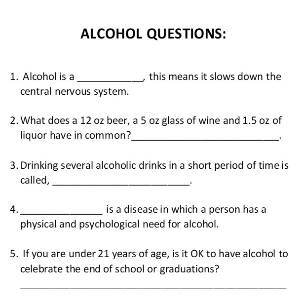 Taco Bout it Tuesday! This week let's talk about alcohol. Submit answers the the alcohol questions for a chance to win a gift card!