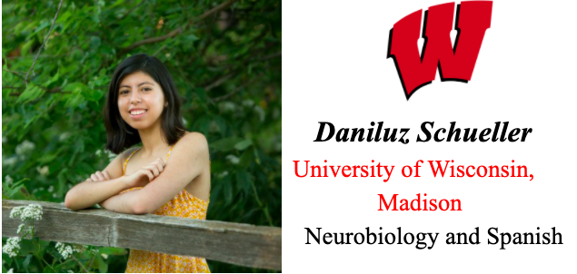 TonkaWrites's tweet photo. Next up is Daniluz Schueller! Daniluz joined the Writing Center in her sophomore year. Her favorite parts of the WC have been Poem in Your Pocket Day and the Write for Rights Event. She will be attending UW-Madison to study Neurobiology and Spanish. Congrats Daniluz! https://t.co/kercefwhcN