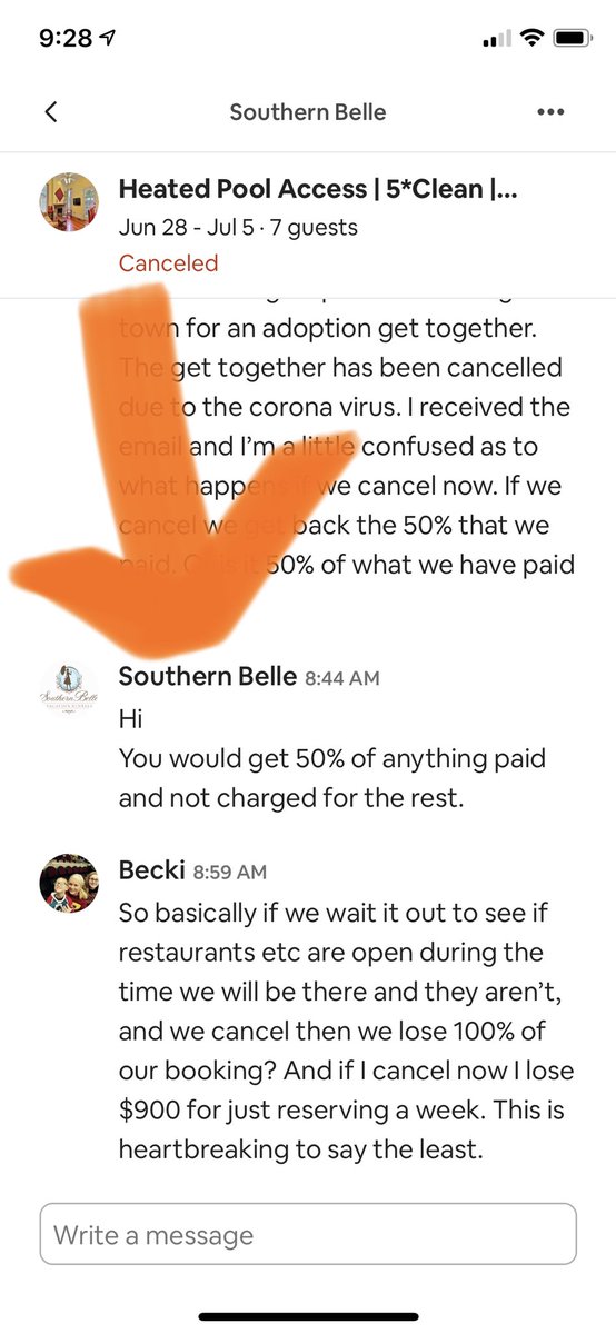 beckistone's tweet photo. I’m today’s @Airbnb news they are claiming to “see my confusion”. There is no confusion. https://t.co/q4ob5mNGKO