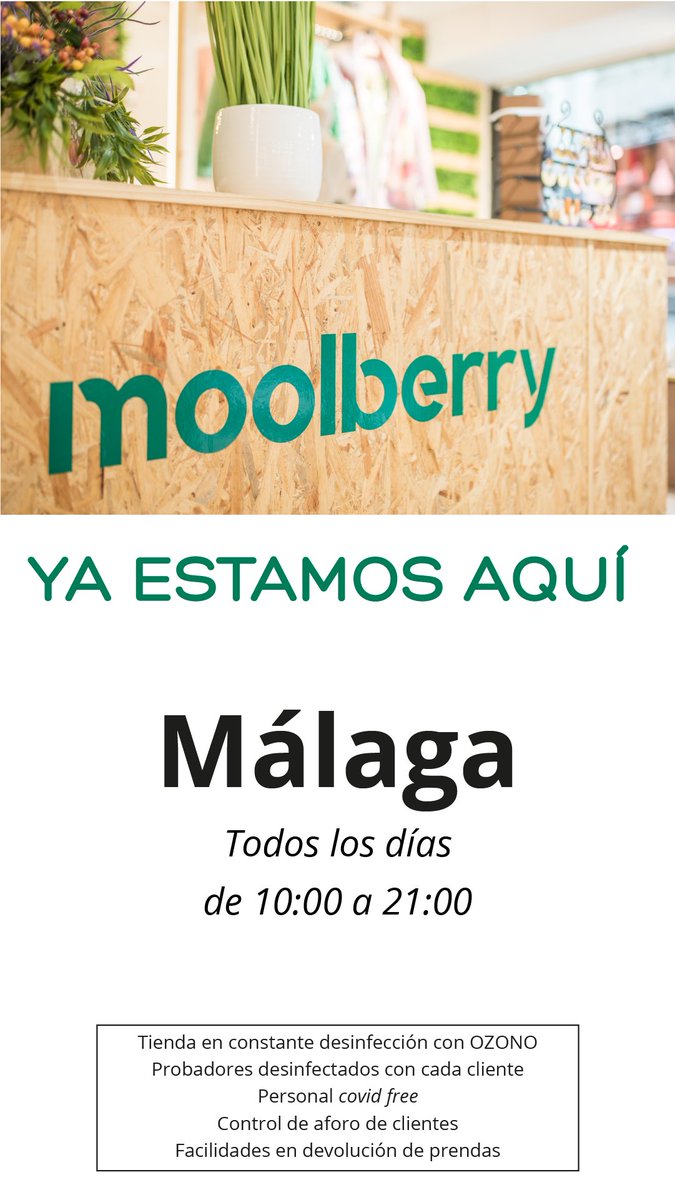 epcomunicacion's tweet image. #moolberry #Malaga ¡hemos vuelto! Moda Sostenible #modaeco