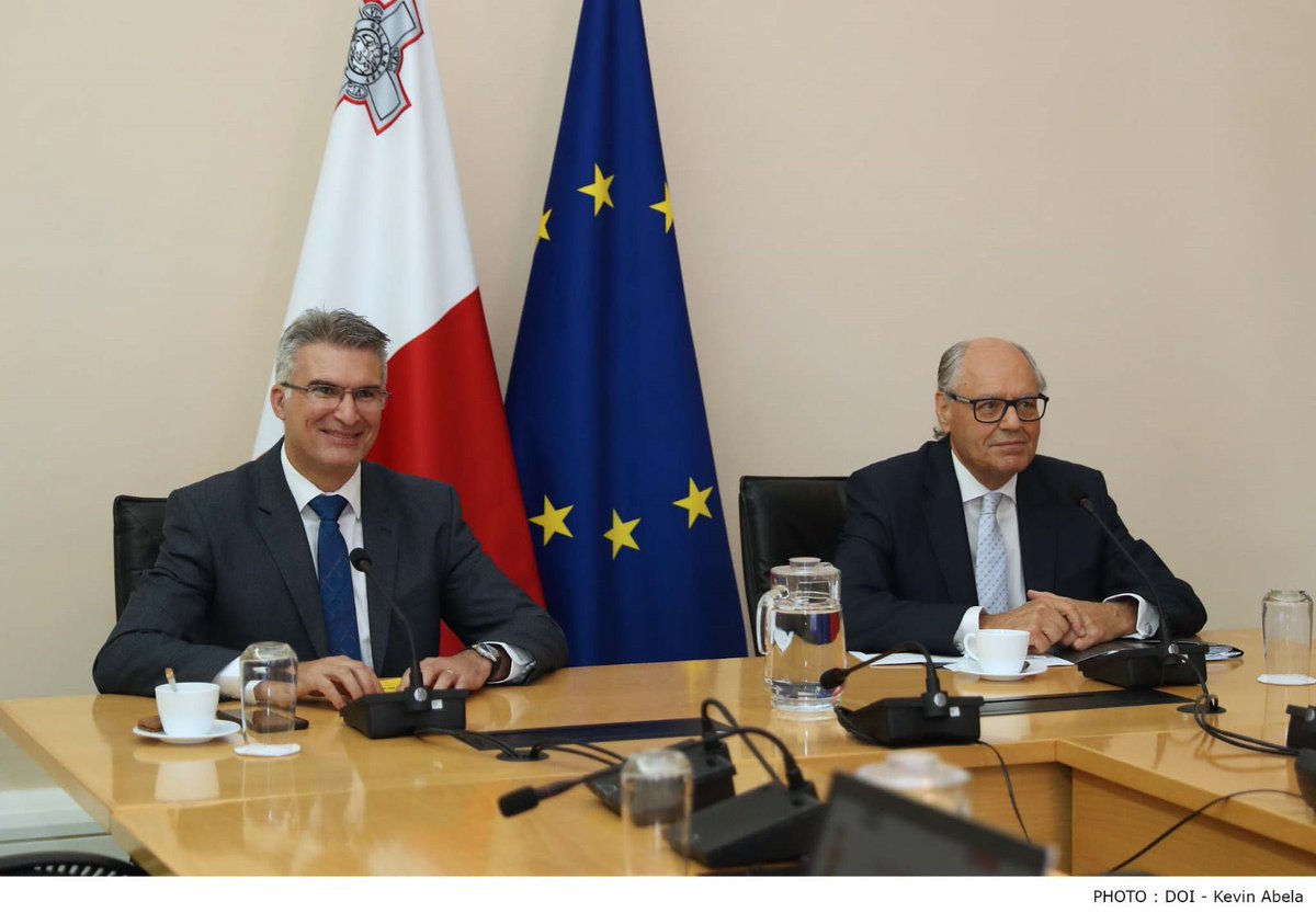 AbelaCarmelo's tweet photo. Cautiously optimistic: on Monday @MaltaGov presents a mini-budget to stimulate the #economy as we enter the next phase to re-open the country. After Finance Minister @edward_scicluna explained #COVID19's economic impact to #MCESD member, we listened to social partners' feedback. https://t.co/QqPygLZC8d
