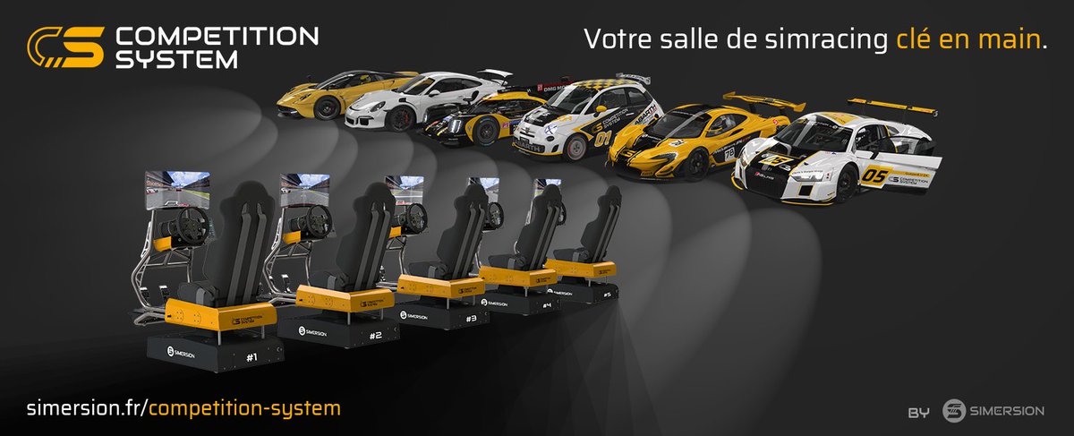 Simersion_Fr's tweet image. Découvrez le Competition System, notre solution clé main pour créer votre salle de #simracing 🏎💨: 
simersion.fr/competition-sy…