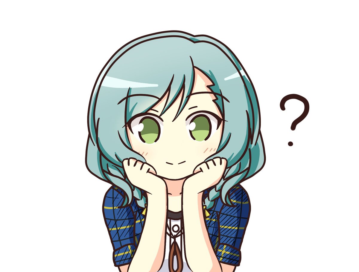 氷川日菜 「らくがき日菜ちゃん「?」 」|ティーン@4月から頑張るのイラスト
