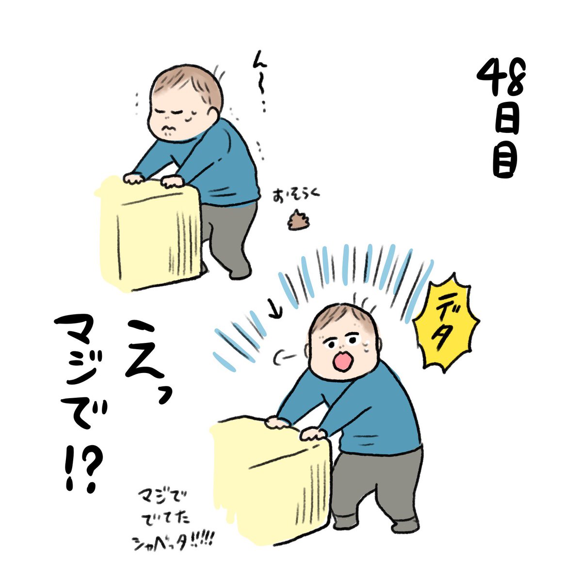 日記✍️これはおかいつが見られる魔法の道具だとはわかってるみたいだけど使い方はまだわからないご様子 