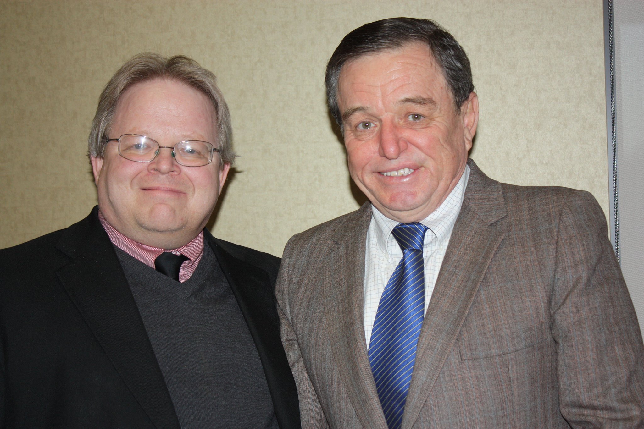 Don\t we make quite the pair! Happy Birthday today to Jerry Mathers....THE BEAVER!  :0) 
