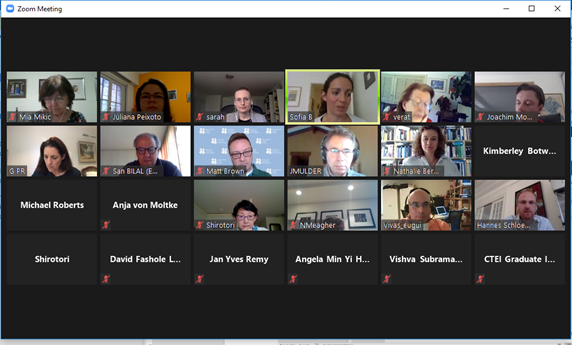 PeixotoJuli's tweet photo. Trade &amp; Sustainable Development News/Reporting Landscape - Consultation, 2 June 2020
Excellent brainstorming! Hope we can keep carrying out this valuable initiative. @LATNverde @rriiflacso @DianaTussie 
Thanks @CarolynDeere @IISD_news for the invitation! https://t.co/LABaBKM4nn