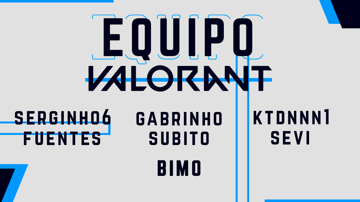 [ #VALORANT ]

📍 ¡Tenemos el placer de dar la bienvenida a los nuevos lobos de la manada! 

👁️‍🗨️ <a href="/Bimo99B9/">Bimo</a>

🐺 <a href="/KTDNNN1/">KTDNNN1 J3</a>
🐺 <a href="/gabr1nho/">GABRiNHO</a>
🐺 <a href="/plusquamperfect/">Hanghahn</a>
🐺 #Subito
🐺 #Fonty 
🐺 #Serginho

🕟 En 1 hora tendréis más noticias

#BeWolfix ♥️
#WolfixForever 🤭