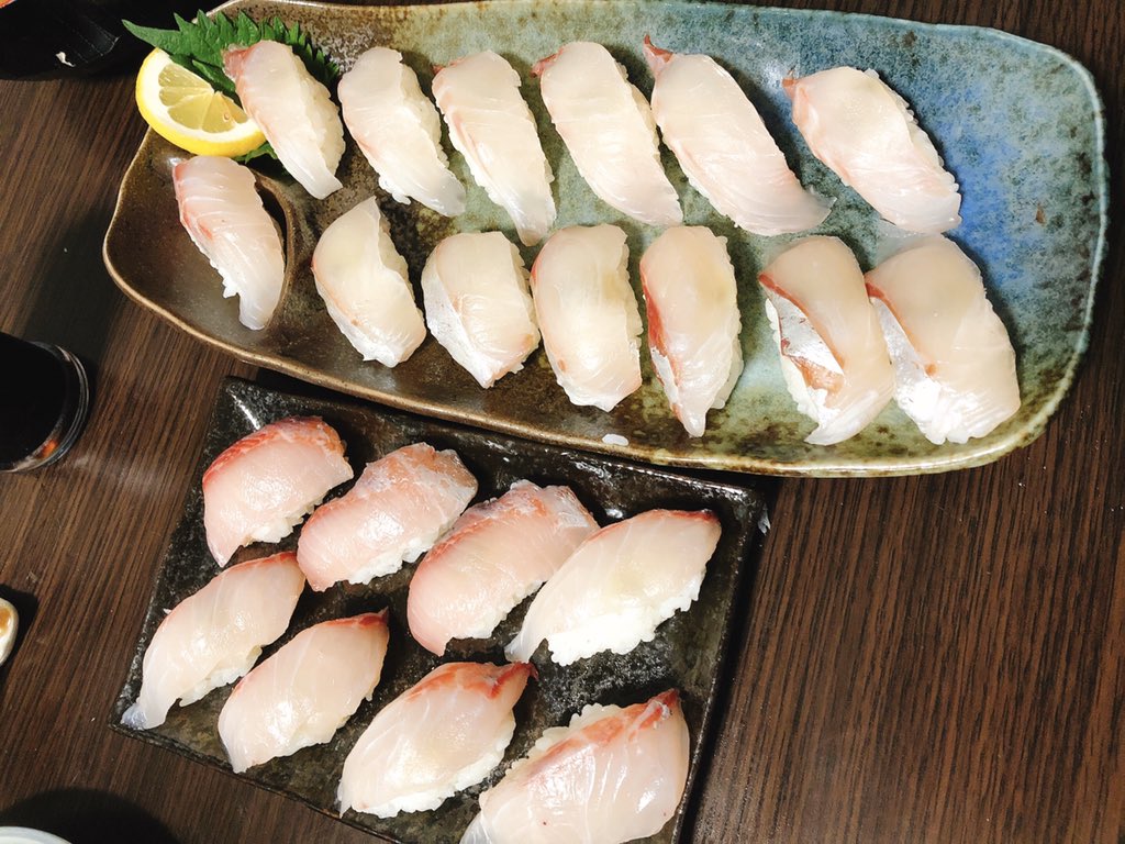ぺんぺん ウメイロの干物焼き あらと大根の煮物 おしゅし カンパチ ツムブリ シマアジ ウメイロ ぺんぺん ウメイロの干物焼き あらと大根の煮物 おしゅし カンパチ ツムブリ シマアジ ウメイロ