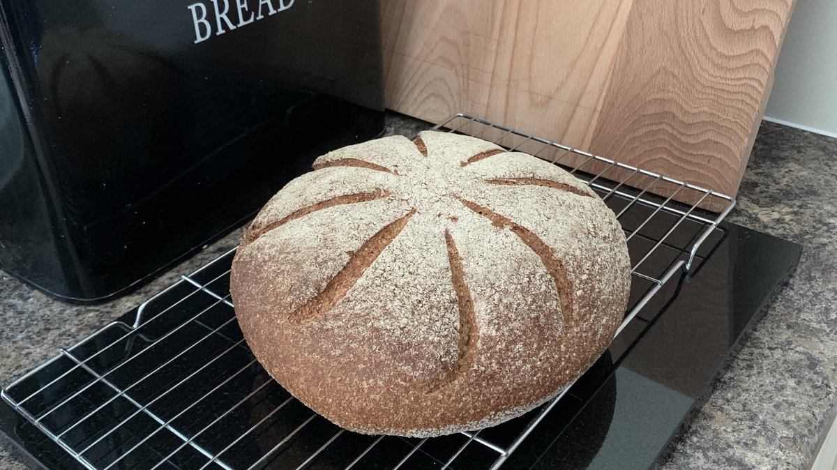 Lockdown baking...Pane Integrale con Miele (wholewheat with honey)