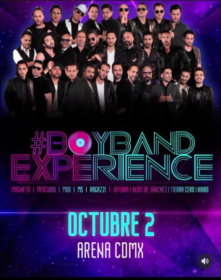 ¡Nos vemos este 2 de octubre #CDMX! #BBEX #BoyBandExperience