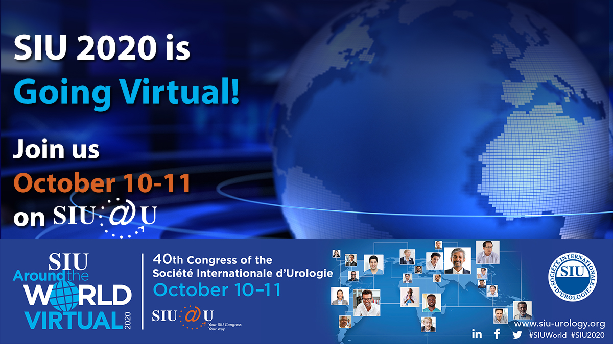 SIU-Urology (@siu_urology) on Twitter photo After much consideration, SIU’s Board of Directors has decided to proceed with #SIU2020 as a virtual-only event. High-quality education remains our focus, delivered in a way that is safe & accessible for all. Visit our website for more info: ow.ly/aJaZ50zWYcL #SIUWorld After much consideration, SIU’s Board of Directors has decided to proceed with #SIU2020 as a virtual-only event. High-quality education remains our focus, delivered in a way that is safe & accessible for all. Visit our website for more info: ow.ly/aJaZ50zWYcL #SIUWorld