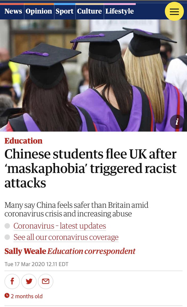 Overt racist abuse towards the East Asian community. This, along with the fetishisation of East Asian women is an issue that should be highlighted more.